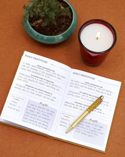 Guided Gratitude Journal – 5x7 Daily Reflection