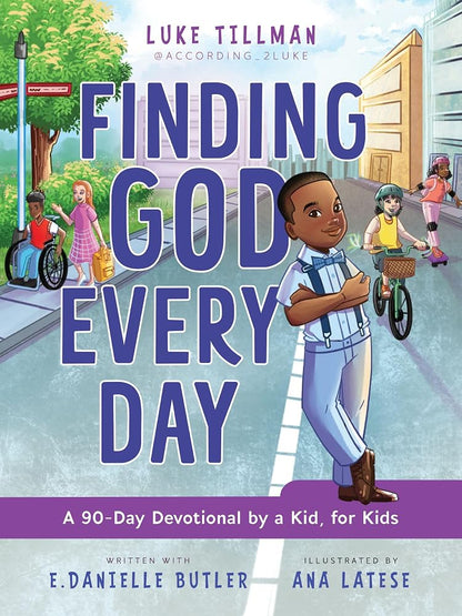 Finding God Every Day: A 90-Day Devotional by a Kid, for Kids cover image