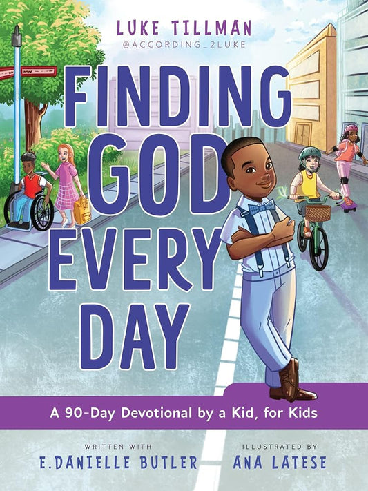 Finding God Every Day: A 90-Day Devotional by a Kid, for Kids cover image