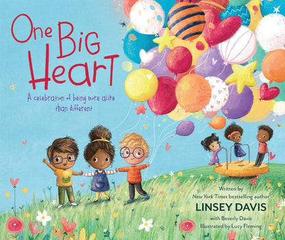 One Big Heart: A Celebration of Being More Alike Than Different [signed] | Linsey Davis, Fleming
