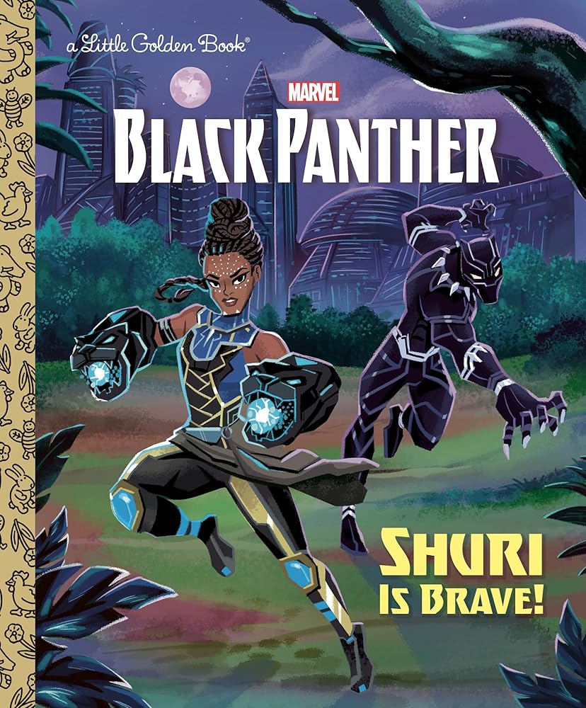 Shuri is Brave! (Marvel: Black Panther) (Little Golden Book) cover image