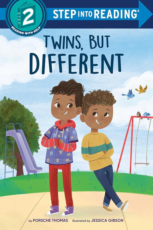 Twins, but Different (Step into Reading) cover image