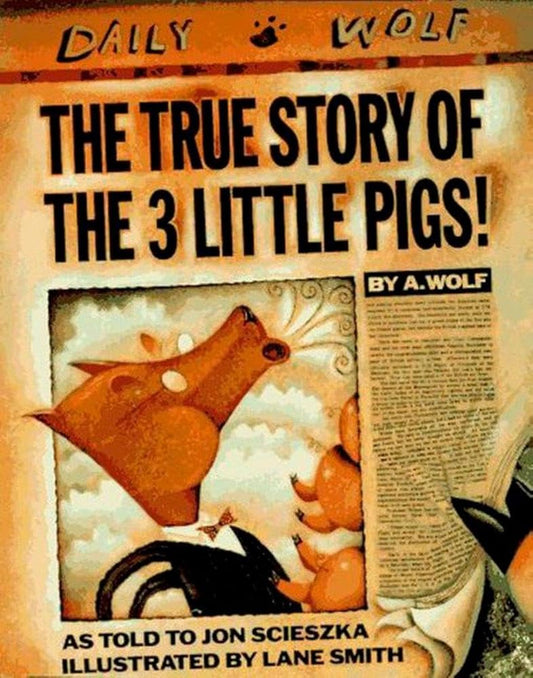 The True Story of the 3 Little Pigs! cover image
