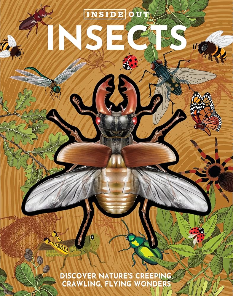 Inside Out Insects: Discover Nature's Creeping, Crawling, Flying Wonders (Inside Out, Chartwell) cover image