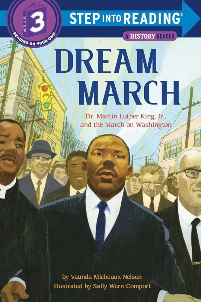 Dream March: Dr. Martin Luther King, Jr., and the March on Washington (Step into Reading) cover image