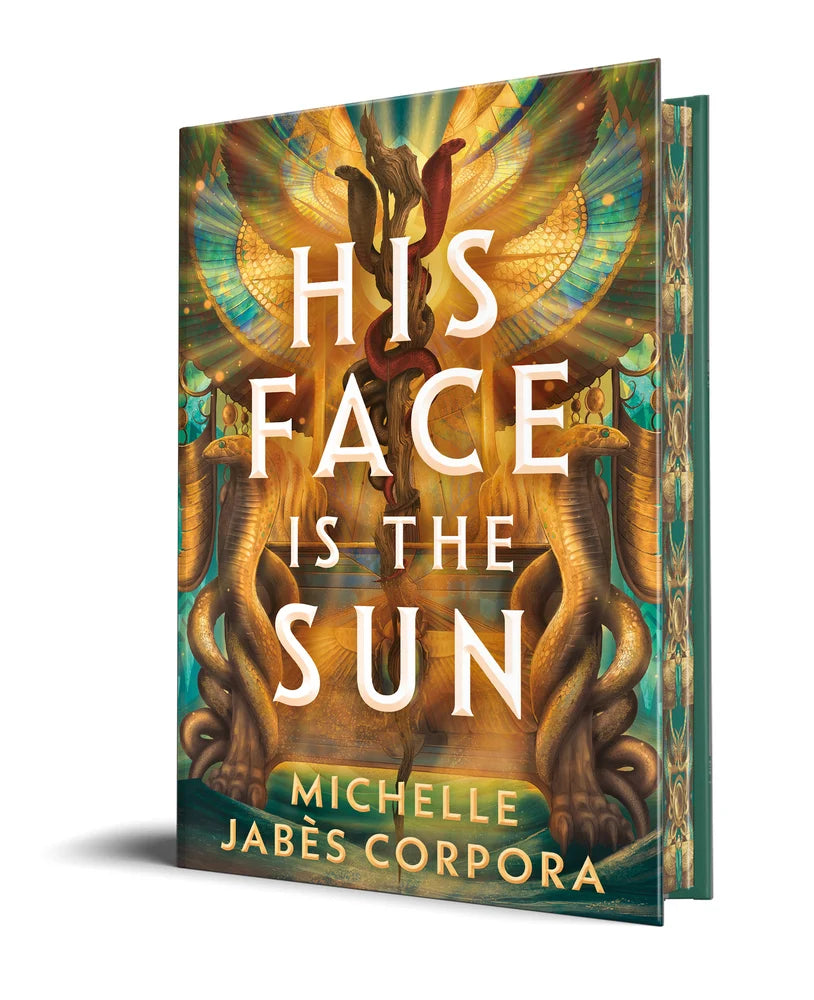 DBF 2025: His Face Is the Sun (Throne of Khetara #1) | Michelle Jabès Corpora [SIGNED]