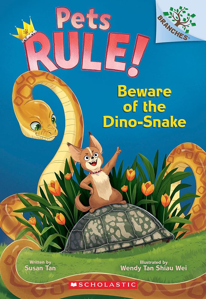 Beware of the Dino-Snake: A Branches Book (Pets Rule! #8) cover image