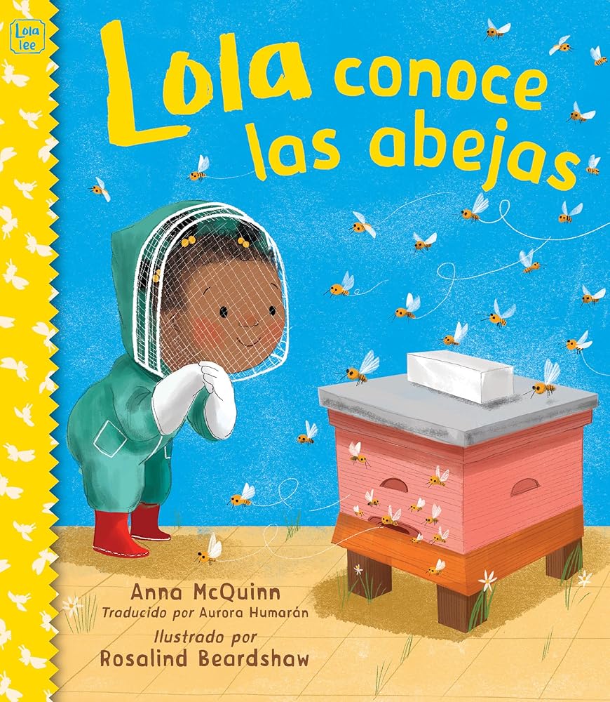 Lola conoce las abejas (Spanish Edition) (Lola Reads) cover image