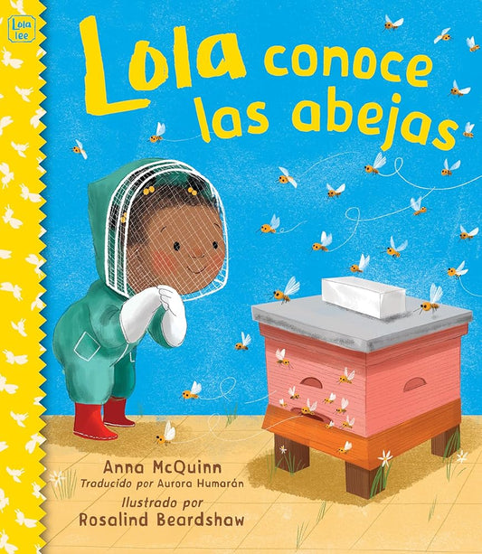 Lola conoce las abejas (Spanish Edition) (Lola Reads) cover image