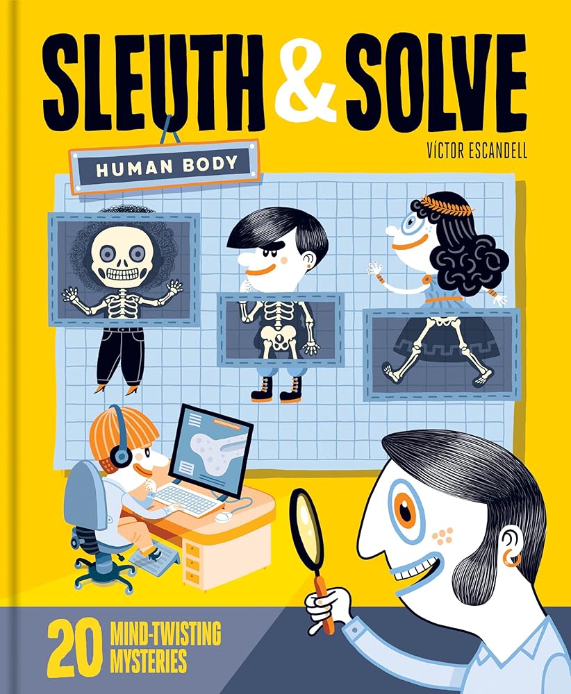 Sleuth & Solve: Human Body: 20 Mind-Twisting Mysteries cover image