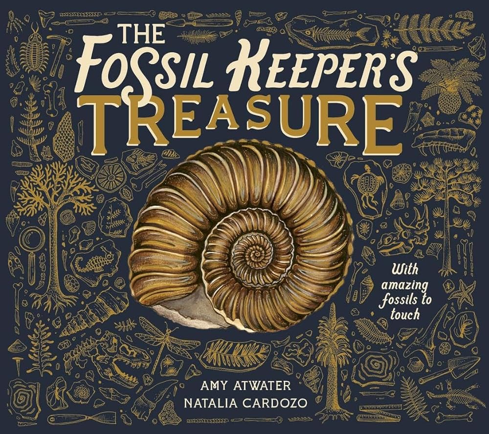The Fossil Keeper's Treasure: With Amazing Fossils to Touch cover image