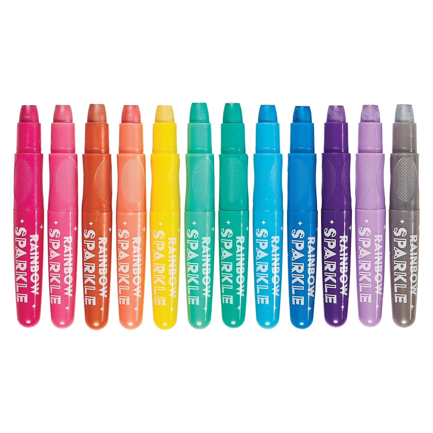 Rainbow Sparkle Watercolor Gel Crayons - Set of 12