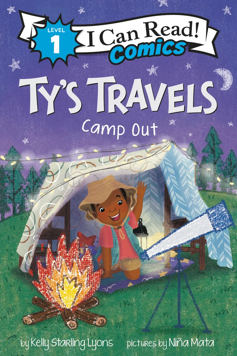 Ty's Travels: Camp-Out | Kelly Starling Lyons (Author) + Niña Mata (Illustrated by)