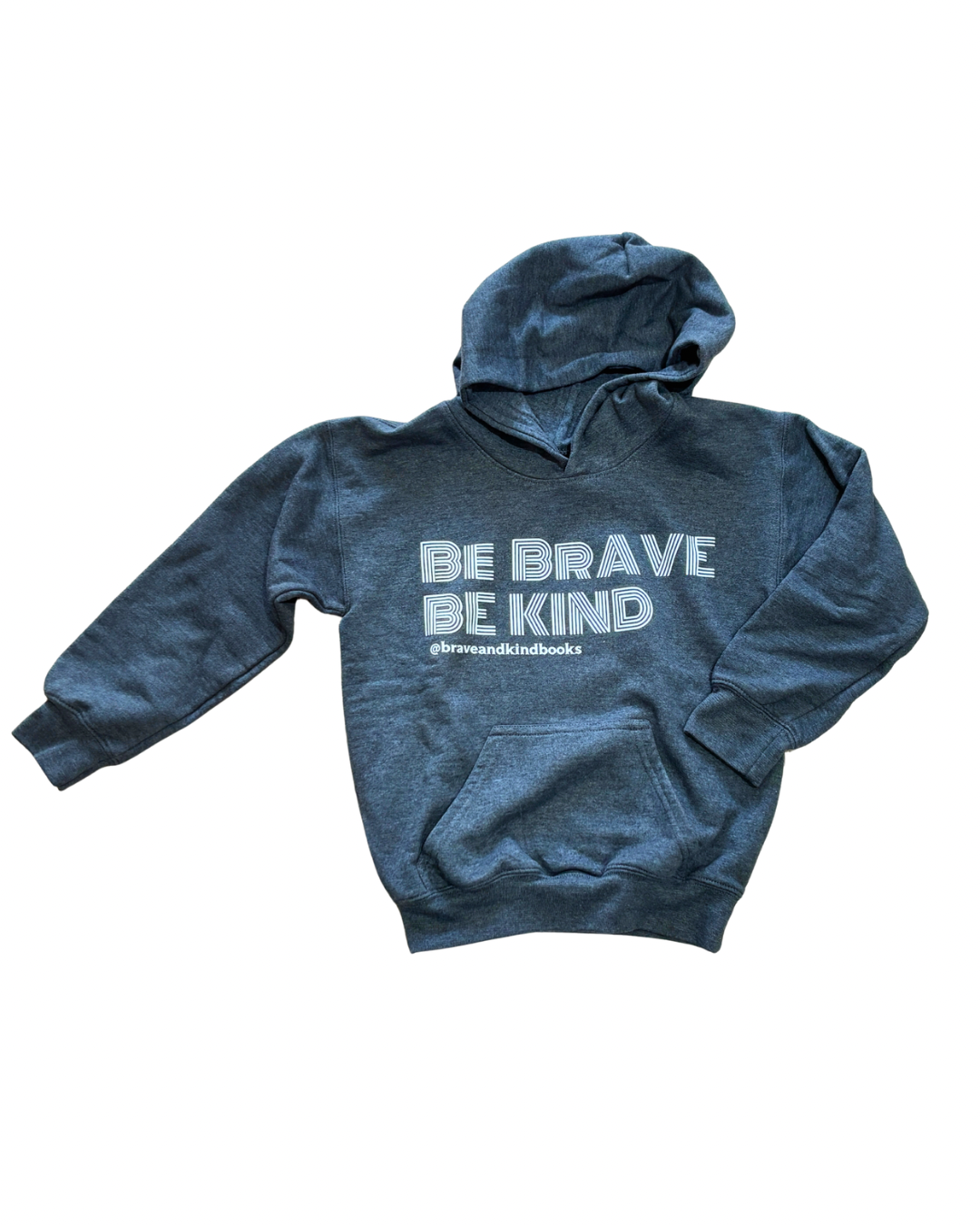 Be Brave + Be Kind Youth Sweatshirt - Dark Gray