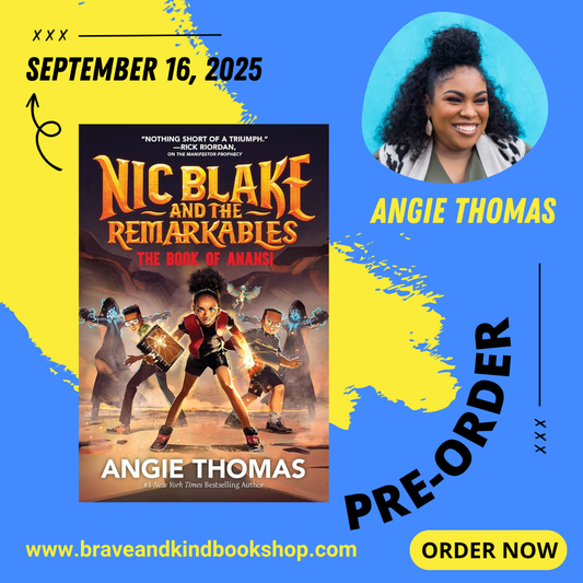PREORDER | Nic Black and the Remarkables: The Book of Anansi (Book #2) by Angie Thomas | OUT September 16th, 2025