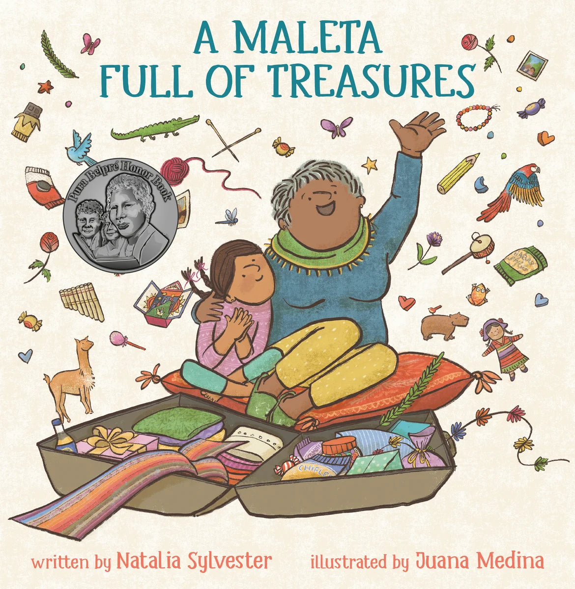 A Maleta Full of Treasures | Natalia Sylvester (Author) + Juana Medina (Illustrator)