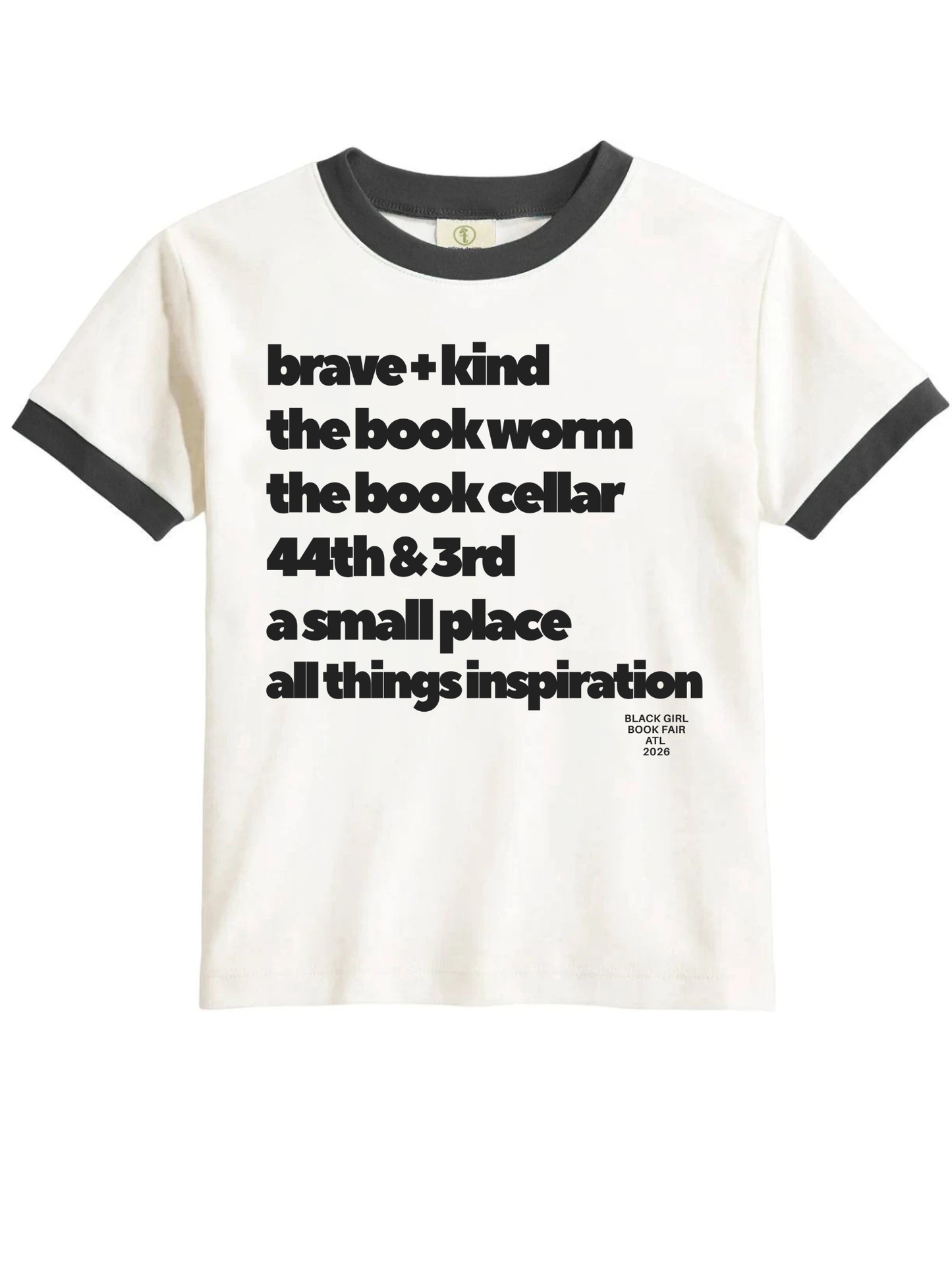 PREORDER: Black Girl Book Fair ATL 2026 Tee | Black Owned Bookshops | OUT July 11, 2026