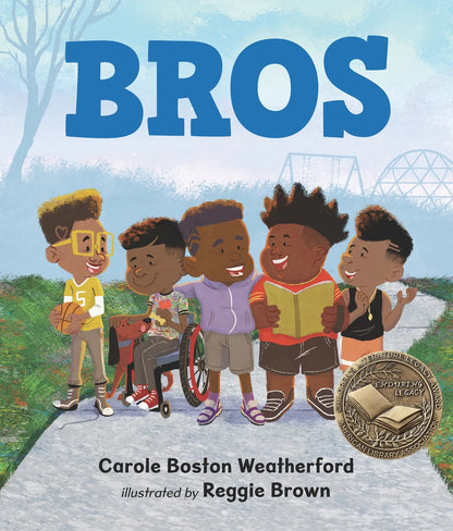 Bros | Carole Boston Weatherford (Author) + Reggie Brown (Illustrator)