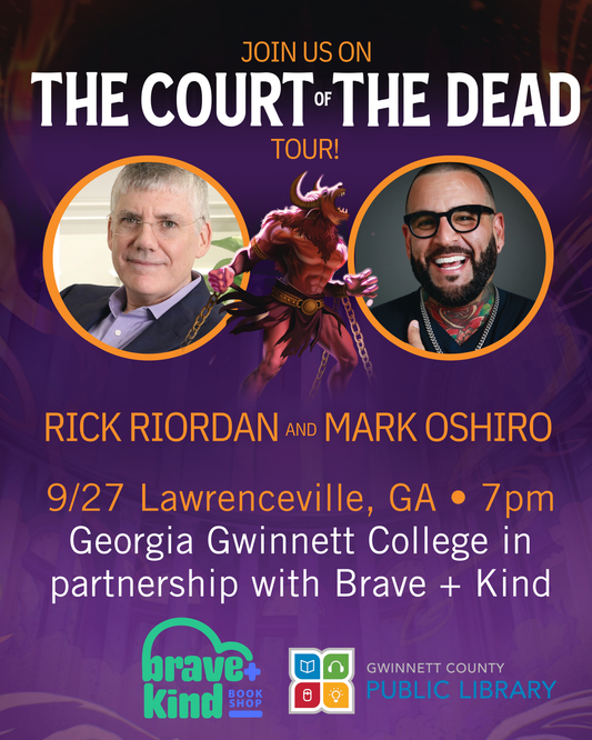 AUTHOR EVENT | Rick Riordan + Mark Oshiro | The Court of the Dead | SEPT 27, 2025