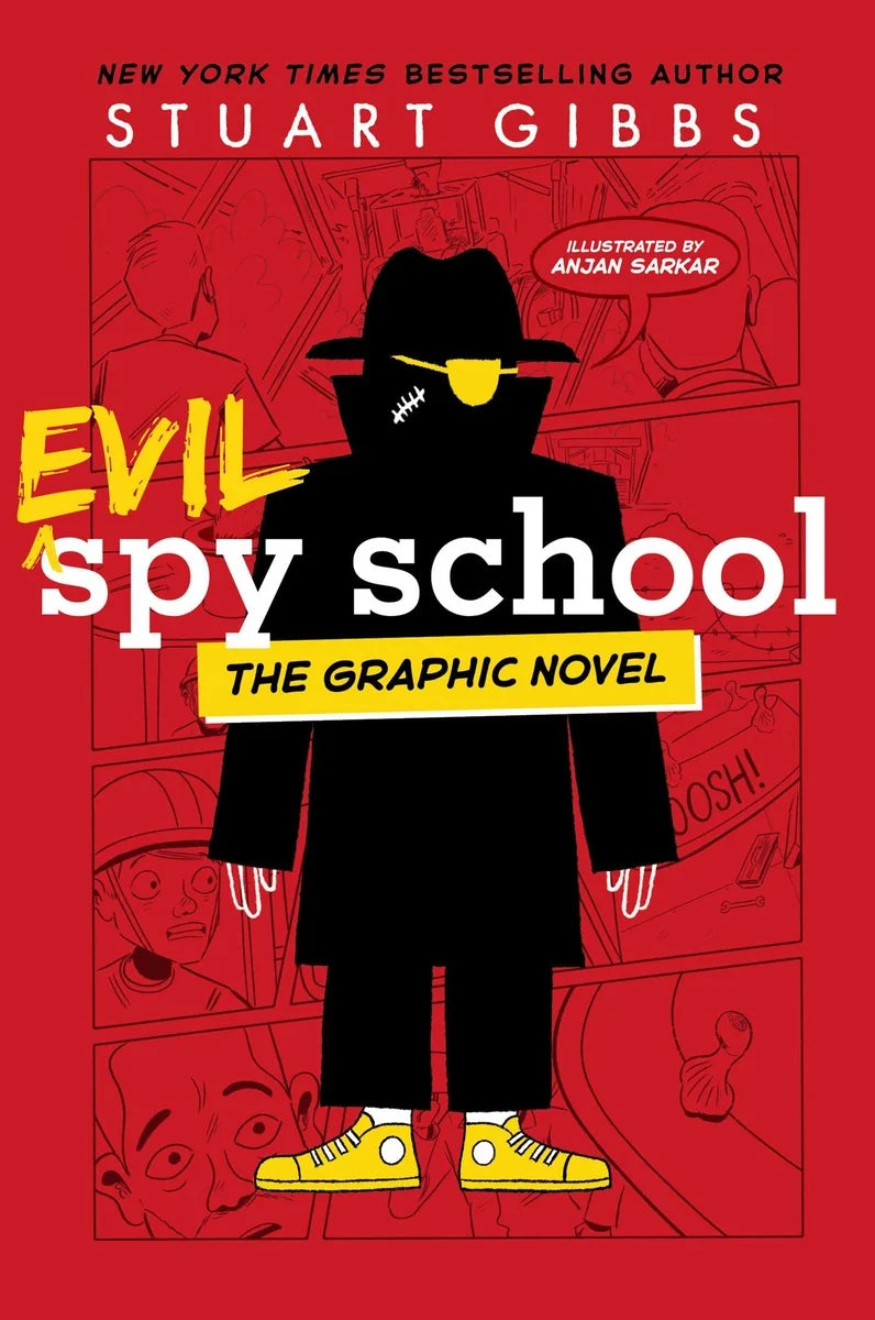 Evil Spy School the Graphic Novel | Stuart Gibbs, Sarkar