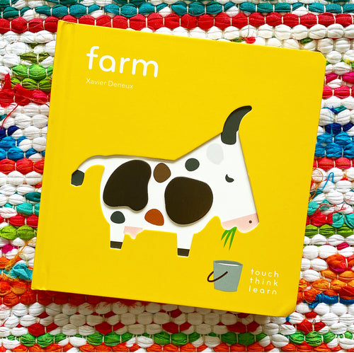 Touch Think Learn: Farm (Interactive Books for Toddlers, Board Books for Toddlers) | Xavier Deneux