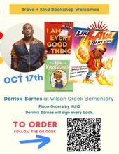 Derrick Barnes at Wilson Creek Elementary School
