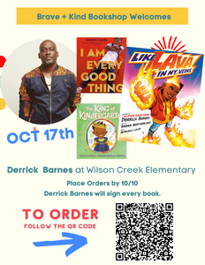 Derrick Barnes at Wilson Creek Elementary School