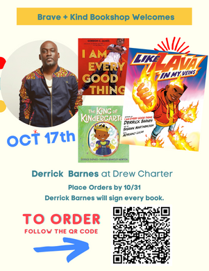 Derrick Barnes at Drew Charter | Oct. 17th