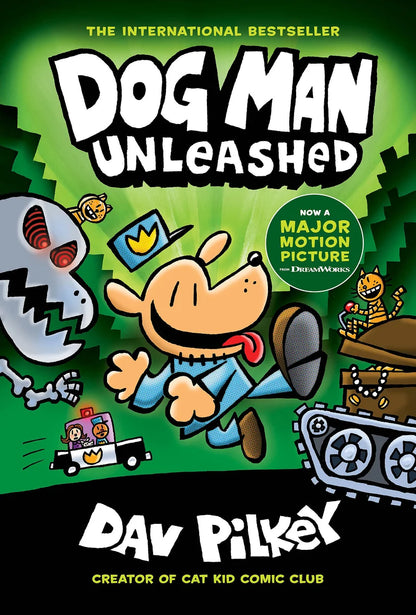 Dog Man Unleashed: A Graphic Novel (Dog Man #2): From the Creator of Captain Underpants | Dav Pilkey