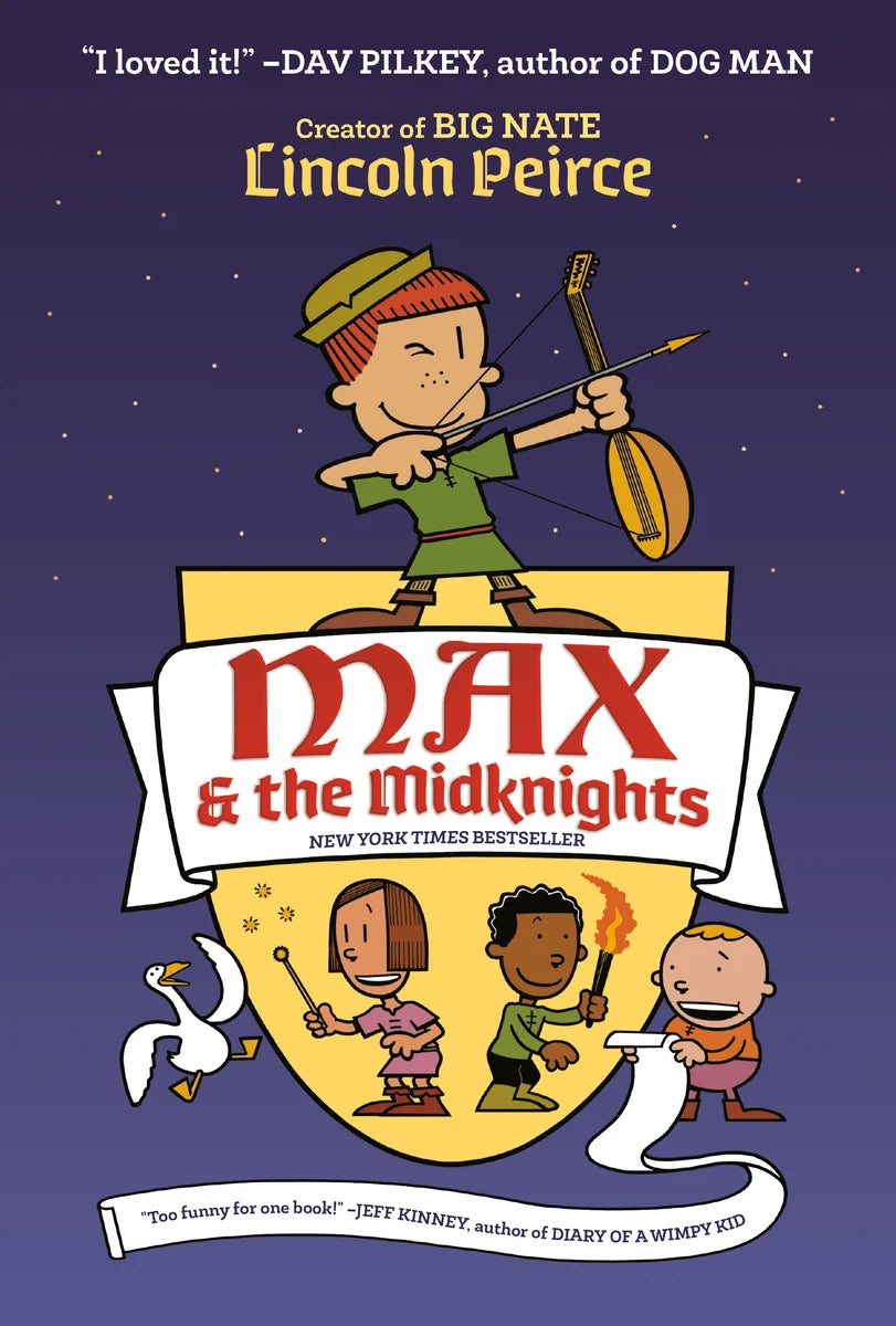 Max and the Midknights (Max & the Midknights #1) | Lincoln Pierce