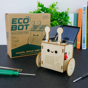 Eco Bot: Solar-Powered Robot