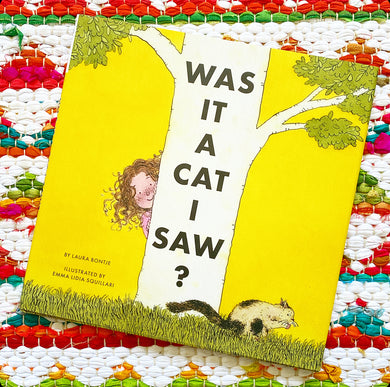 Was It a Cat I Saw? | Laura Bontje (Author)  and Emmalidia Squillari (Illustrator)