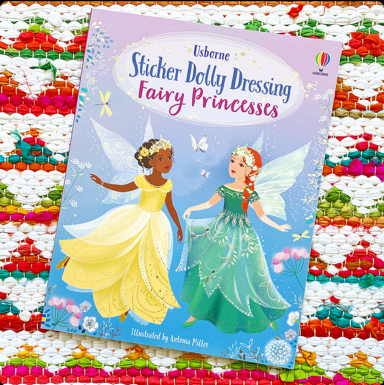 Sticker Dolly Dressing Fairy Princesses | Fiona Watt (Author)  and Antonia Miller (Illustrator)