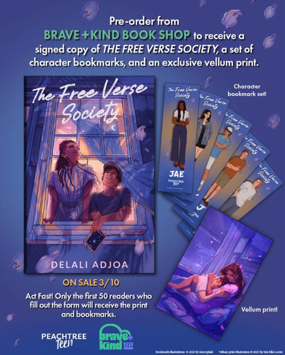 [SIGNED] The Free Verse Society by Delali Adjoa
