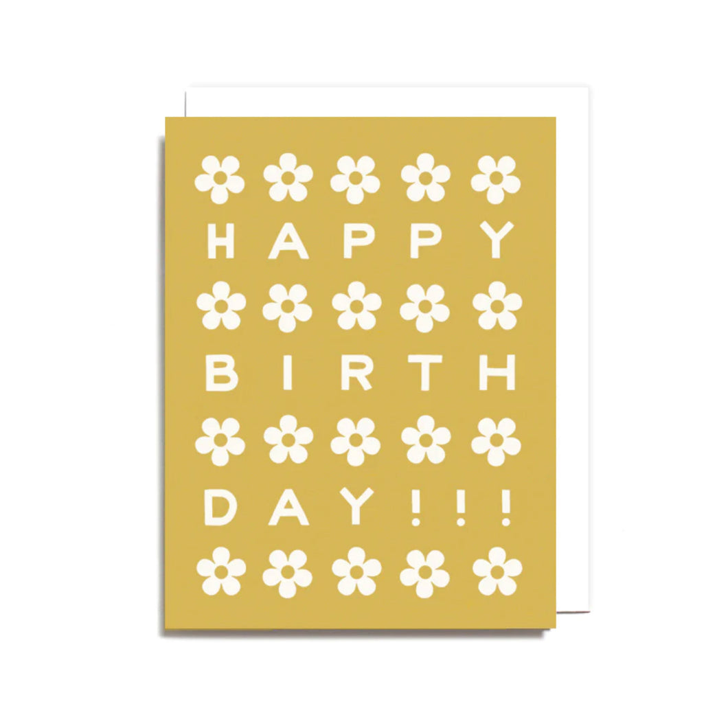 Birthday Daisies Card