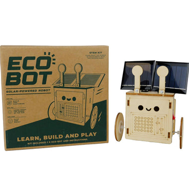 Eco Bot: Solar-Powered Robot