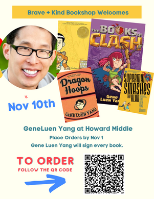 Gene Luen Yang at Howard Middle