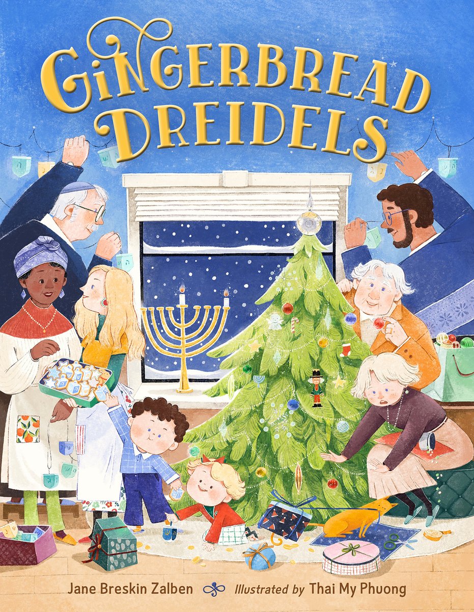 Gingerbread Dreidels | Jane Breskin Zalben (Author) + Thai Phuong (Illustrator)