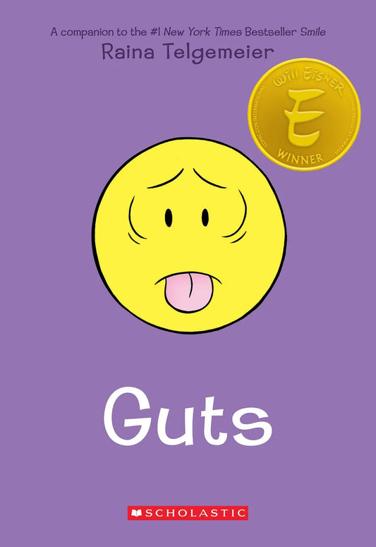Guts: A Graphic Novel | Raina Telgemeier (Illustrator)