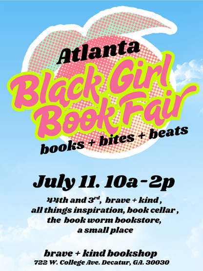 PREORDER: Black Girl Book Fair ATL 2026 Tee | Black Owned Bookshops | OUT July 11, 2026