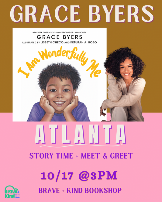 AUTHOR EVENT: STORY TIME w/ GRACE BYERS:  I AM WONDERFULLY ME | Oct 17th @ 3pm