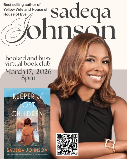 SER BOOKED AND BUSY AND FRIENDS | Keeper of Lost Children  | Sadeqa Johnson