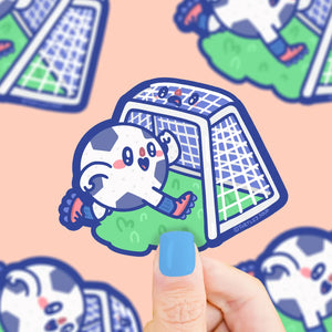 Kawaii Soccerball Sports Vinyl Sticker