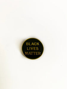 Black Lives Matter Enamel Pin