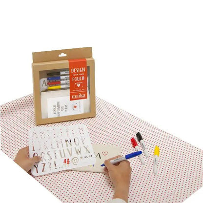 Stencil-A-Pouch Kit