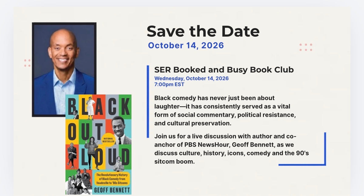 SER Booked & Busy Book Club: Virtual Conversation with Geoff Bennett | October 14, 2026