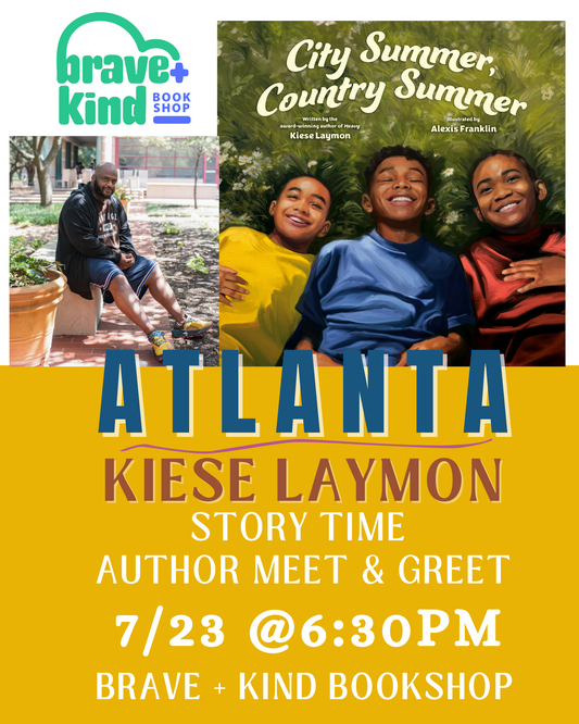 RESCHEDULED!!!!! |AUTHOR EVENT | Story time with Kiese Laymon | City Summer, Country Summer | July 23, 2025