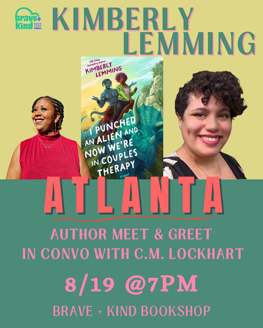 AUTHOR EVENT: Kimberly Lemming is BACK with New Romcom: In Conversation with C.M. Lockhart | August 19th @ 7PM
