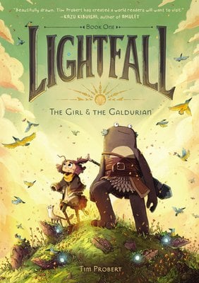 Lightfall: The Girl & the Galdurian (Lightfall #1) | Tim Probert (Author) + Tim Probert (Illustrated by)