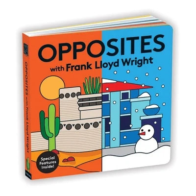 Opposites with Frank Lloyd Wright | Mudpuppy, Wright